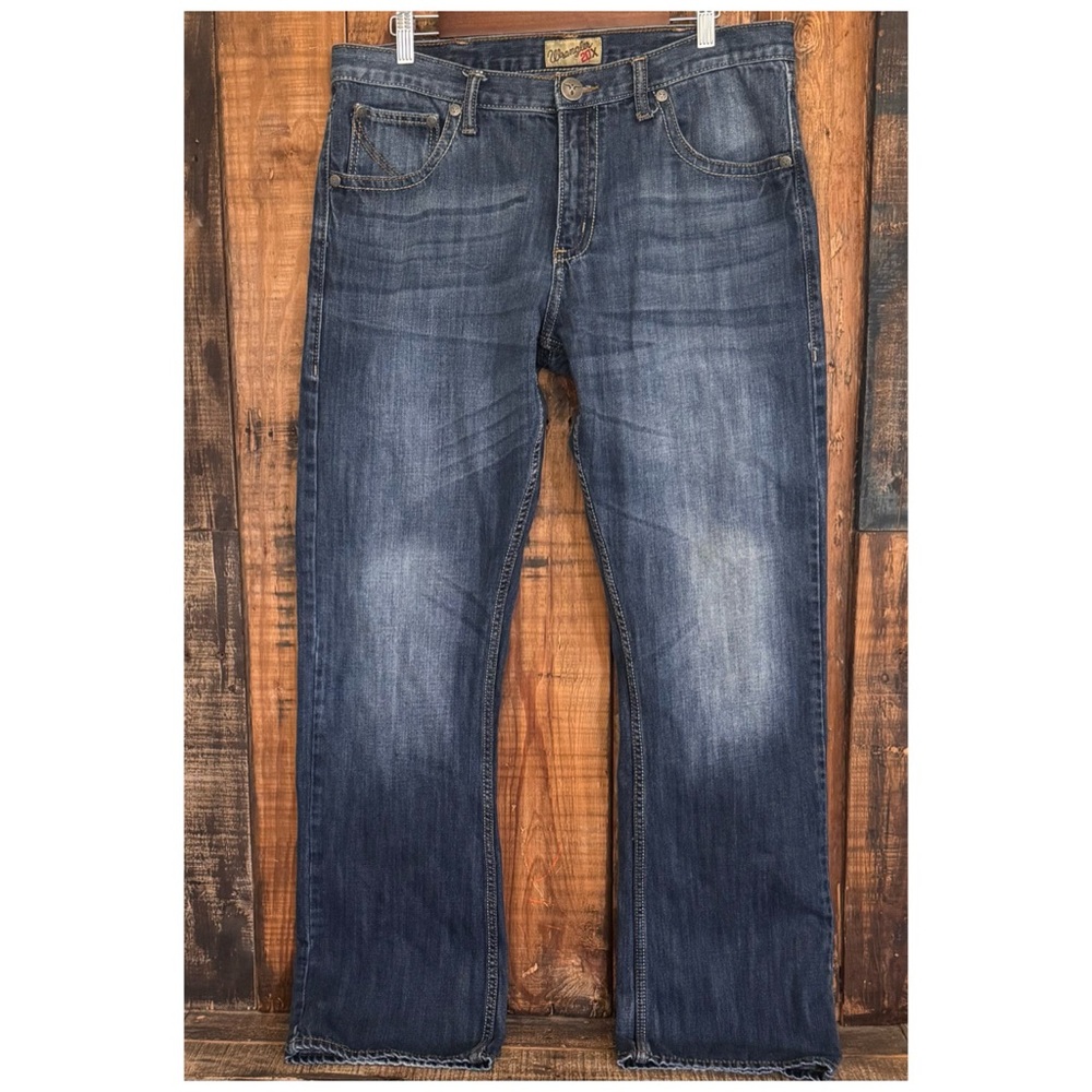 Wrangler 20X Jeans Mens 36 X 36 Cowboy Cut Denim Blue Cowboy 42MWXRD
